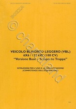 ESERCITO ITALIA VBL Iveco Puma 6x6 2002 Trasporto Truppe Manual  - DVD