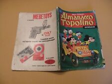 ALMANACCO TOPOLINO 1964 N.1 MONDADORI WALT DISNEY ORIGINALE M.BUONO+FIGURINE