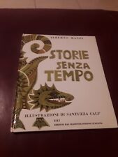 RARO  LIBRO STORIE SENZA TEMPO ALBERTO MANZI EDIZIONI  RAI 1971