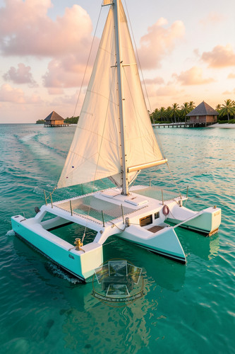 Bellissimo catamarano egiziano