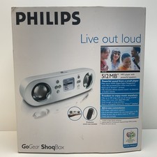 Philips GoGEAR ShoqBox Lettore MP3 Vintage Bianco 512 Mb Heineken Promozionale