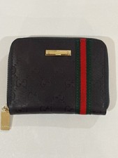 Gucci Navy Blue Zip-Around