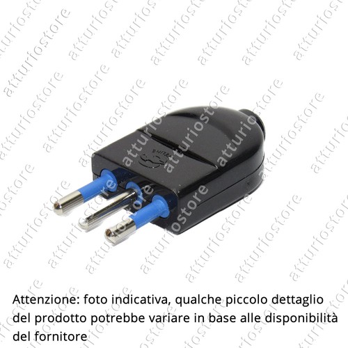 Spina volante tripolare 10a - spina,