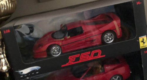 Ferrari f50 hot wheels elite - -,