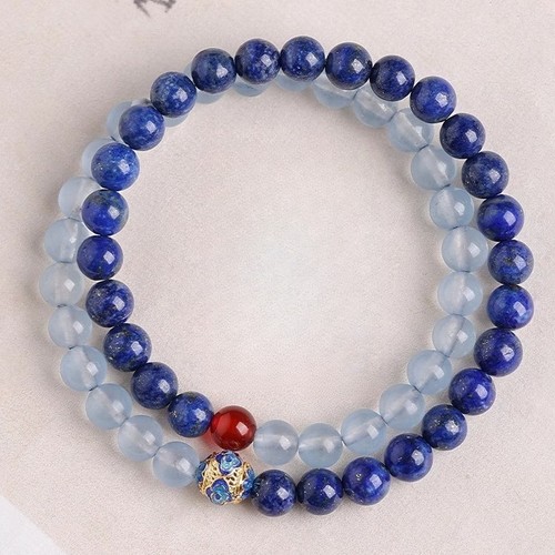 Bracciale donna lapislazzuli - bracciale,