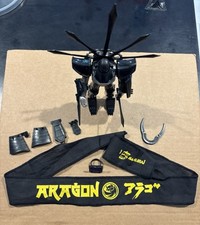 I 5 CINQUE SAMURAI VINTAGE Takara 1988  ARAGON L’Imperatore Delle Tenebre + Acc.