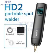 Mini saldatore a punti portatile fai da te strumento di saldatura a batteria 90 ingranaggi regolabile