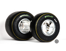 Kit Pneumatici Kart Slick Mojo