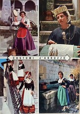 Cartolina Costumi d’Abruzzo Non viaggiata