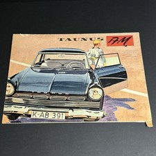 FORD TAUNUS 17M / 12p poster