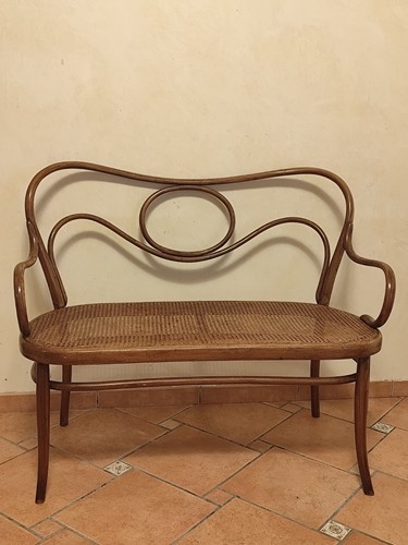 Divanetto curvo due posti - divanetto,