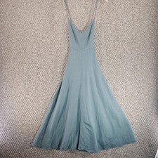 Oysho Linen Blend Dress Womens