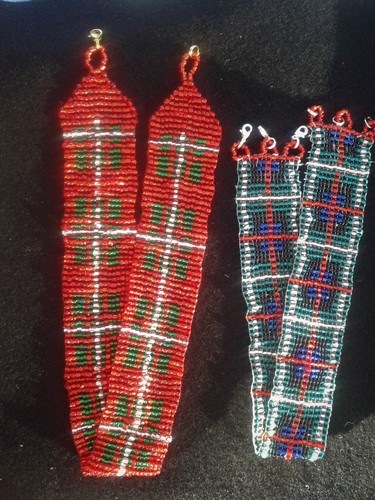Collana girocollo con - , perline