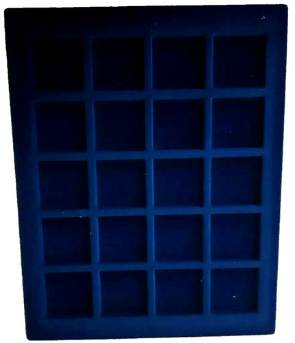 Vassoio nuovo floccato velluto - vassoio,