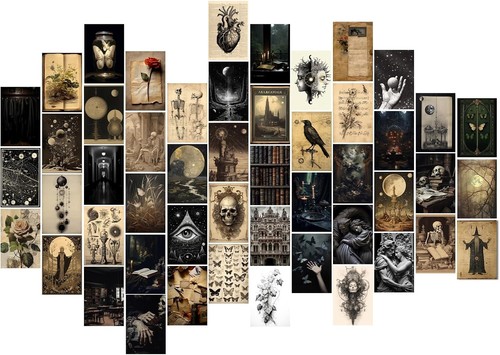 Charming dark academia collage - charming,