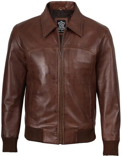 Giubbotto bomber uomo marrone - uomo,