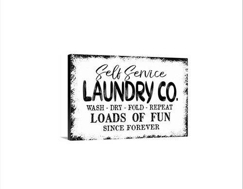 Insegna self service laundry - self,