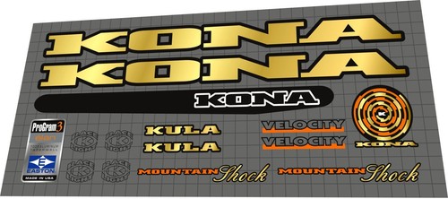 Set decalcomanie kona kula - set,