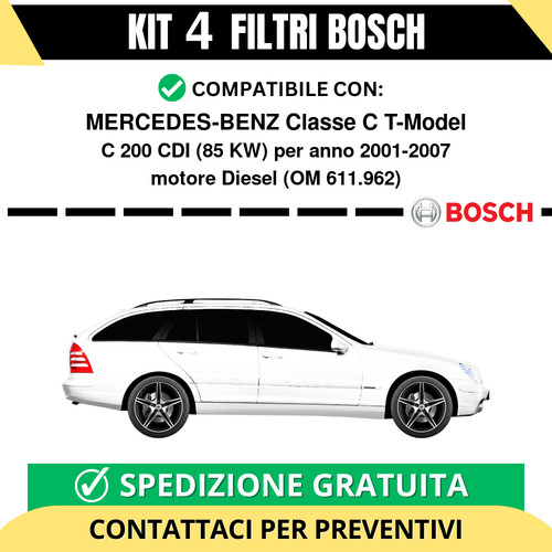 Kit bosch filtri - 4,