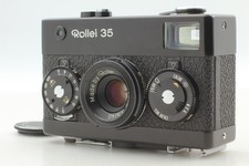 Tutto funzionante [come nuovo] Rollei 35 fotocamera pellicola nera Tessar 40 mm F3,5 dal GIAPPONE