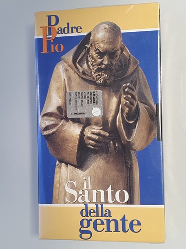 Vhs sealed padre pio - vhs,