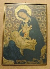 Quadro Madonna con bambino