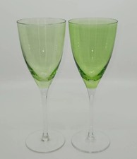 2 Vintage Vietri Crystal