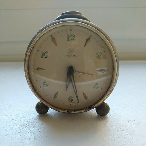 Junghans alarm clock - clock, good