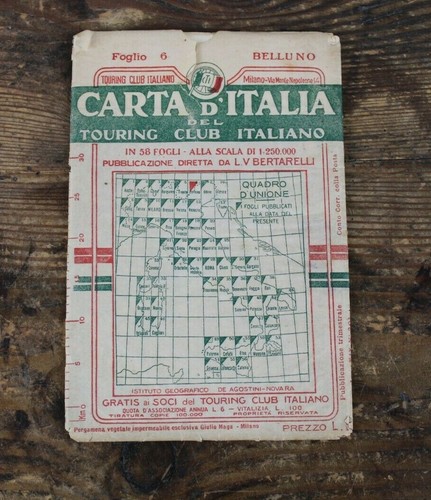 Carta italia belluno - carta, del