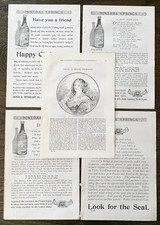 Lotto pubblicità stampa VICHY