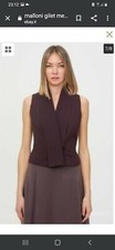 Malloni gilet corto color