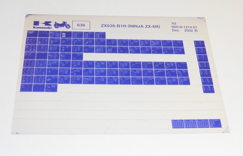 Microfiche catalogo ricambi - catalogo,