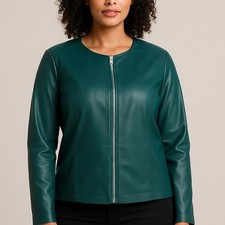 Giacca in ecopelle collezione