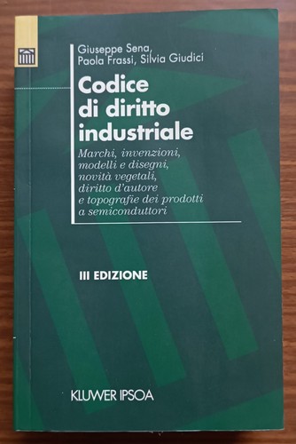 Codice diritto industriale - di,