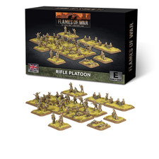 Flames war british rifle - of,