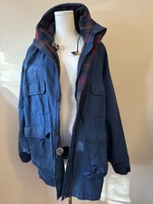 Woolrich giacca parka zip blu