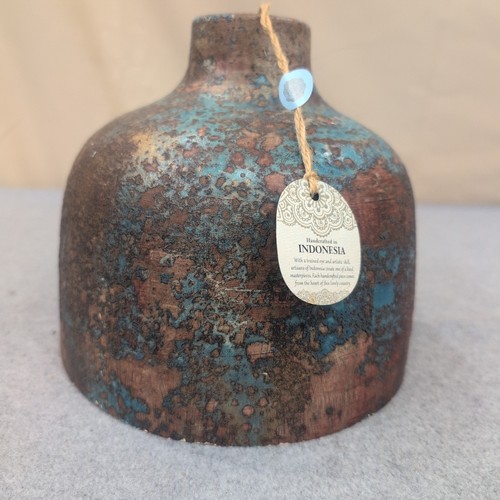 Vaso terracotta artigianale - in,