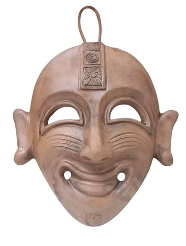 Maschera ghignante san sperate - maschera,