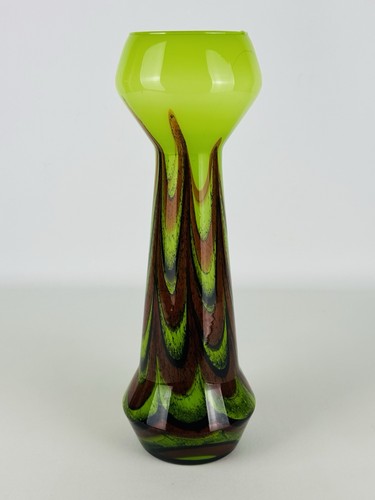 Vintage vaso vetro verde - in,