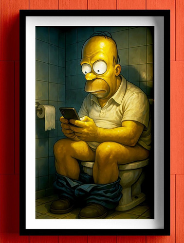 Affiche poster homer simpson - affiche, /