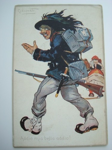 Cartolina militare grande - cartolina,