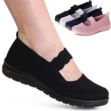 Scarpe Donna Scarpe Basse Sportivo Suola a Zeppa Ballerina Cinturino da Infilare