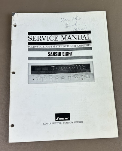 Sansui eight amplificatore - sansui,