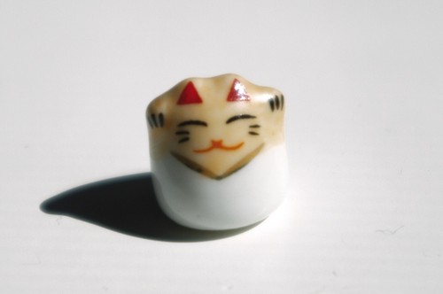 Mini maneki neko - , portafortuna