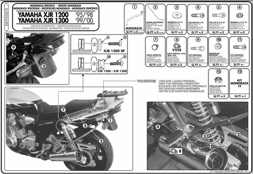 341f givi attacco baule - +,