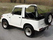 Miglior Bikini Top Targa Senza Spalline - Denim Bianco per Samurai SJ410 SJ413 - Offerta Lancio