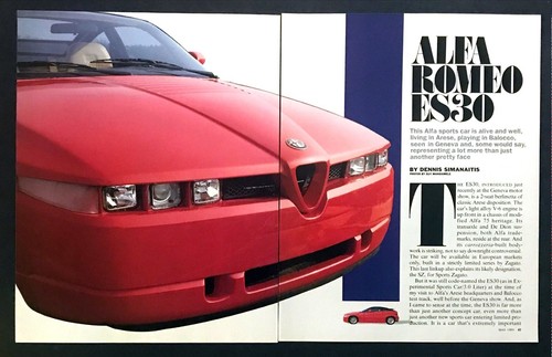Alfa romeo es30 coupè - alfa,