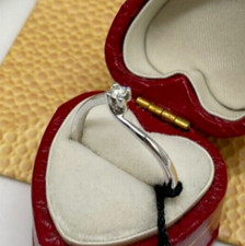 Anello donna solitario oro