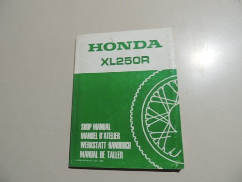 Manuale riparazione honda - riparazione, xl