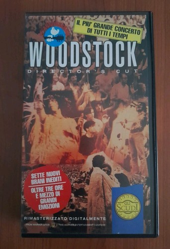 Woodstock director cut vhs - director's,